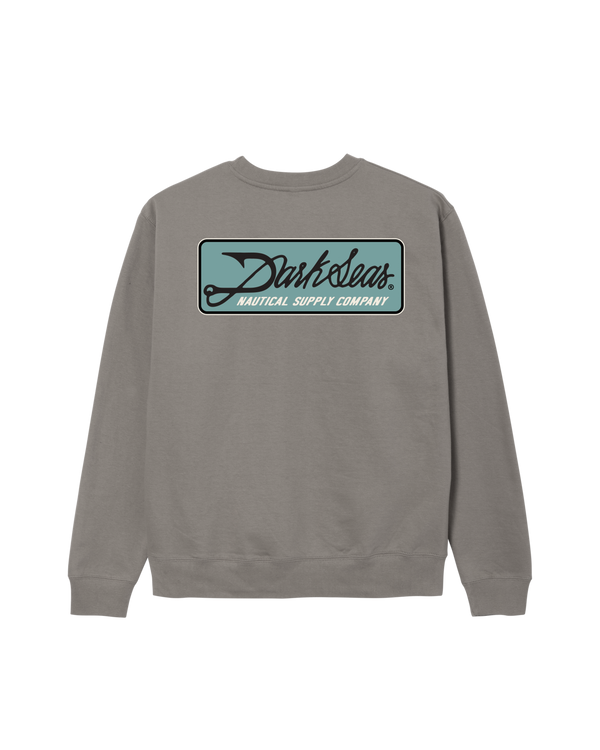 dark seas Fish Hook Crewneck