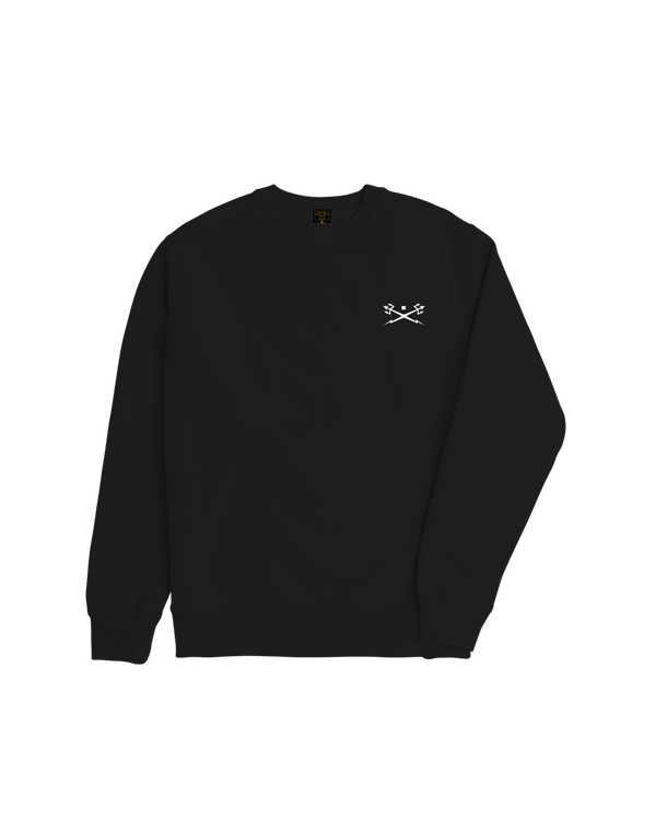 dark seas Go-To II Crewneck BLACK