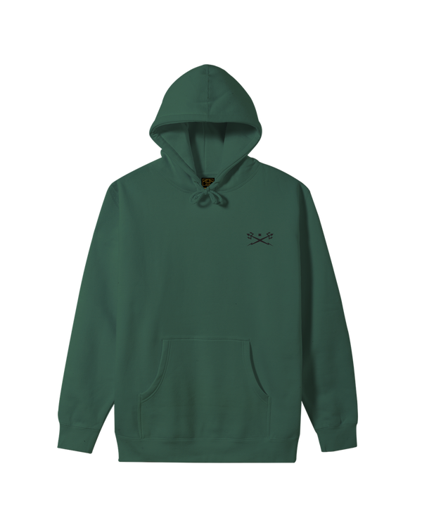 dark seas Go-To II Pullover ALPINE GREEN
