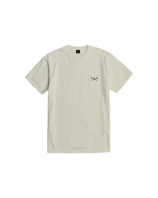 dark seas Go-To II Stock T-Shirt CREAM