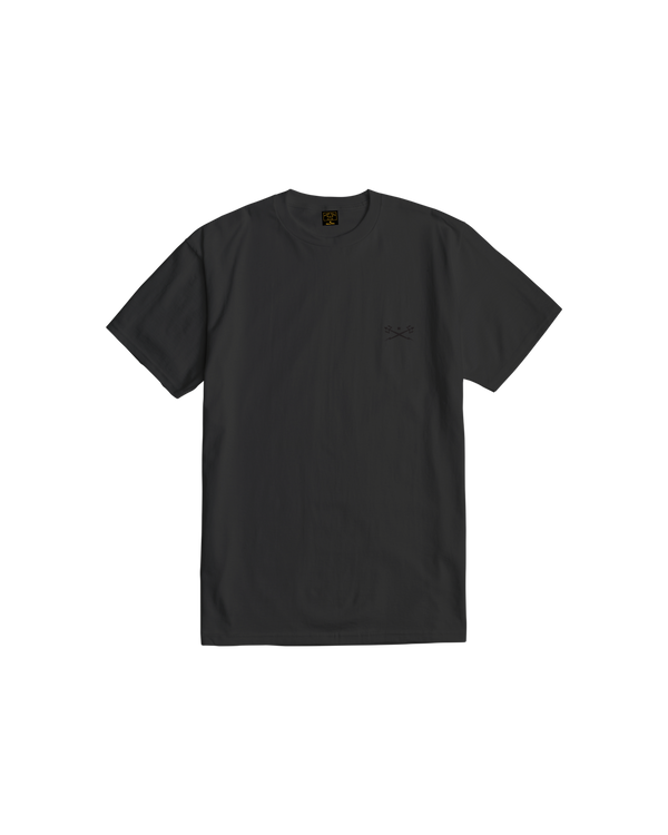 dark seas Go-To II Stock T-Shirt DUSTY BLACK