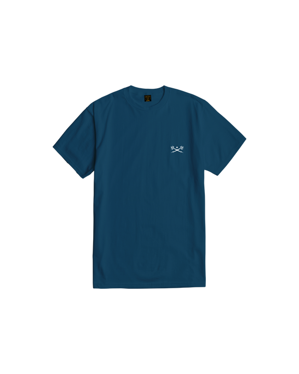 dark seas Go-To II Stock T-Shirt HARBOR BLUE