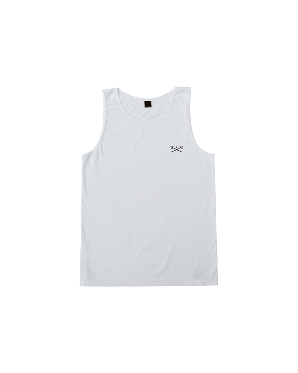 dark seas Go-To II Stock Tank WHITE