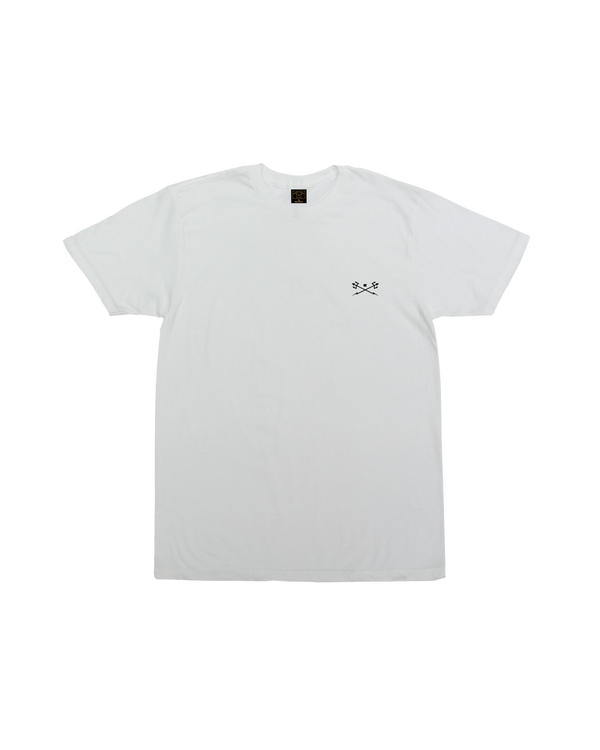dark seas Go-To Pigment T-Shirt WHITE