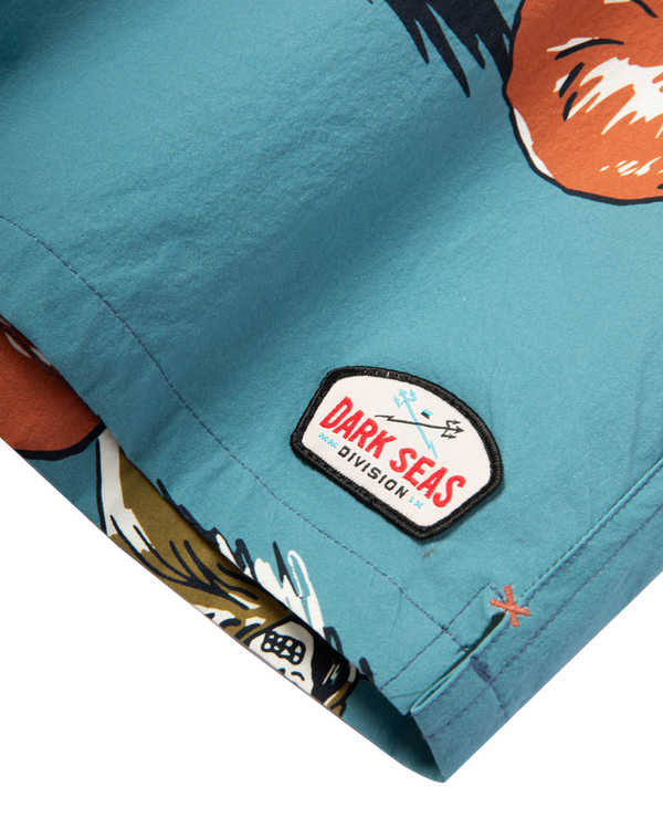 Dark Seas Harlan Boardshort BLUE