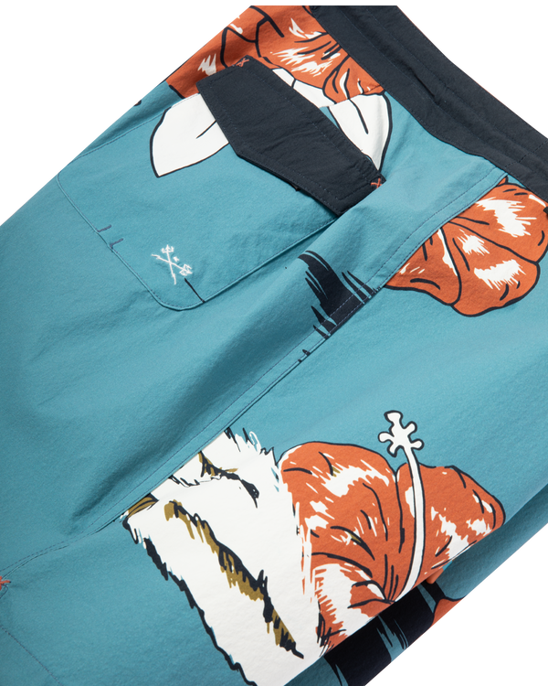 Dark Seas Harlan Boardshort BLUE
