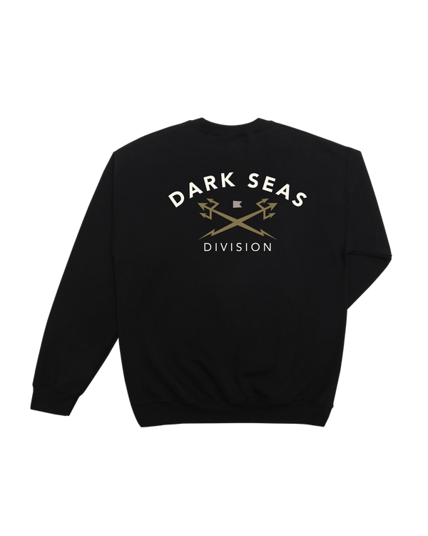 dark seas Headmaster III Crewneck BLACK