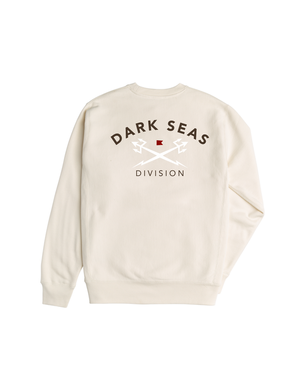 dark seas Headmaster III Crewneck BONE
