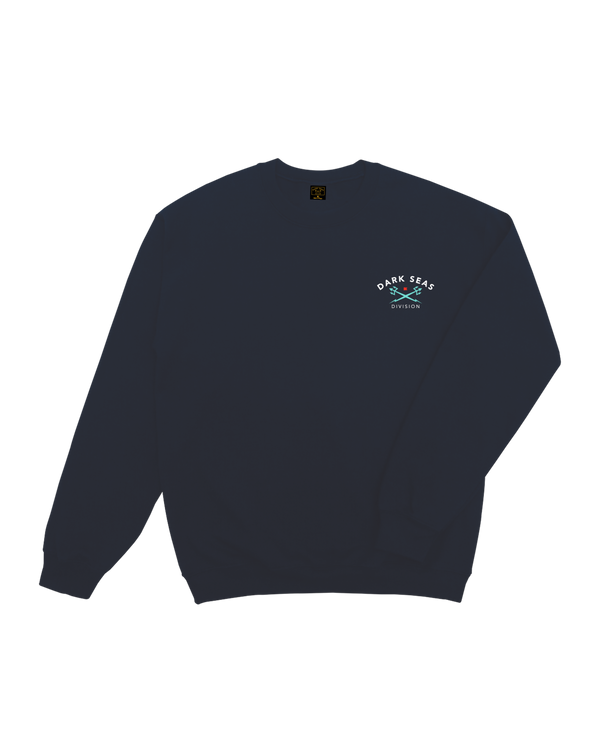 Dark Seas Headmaster III Crewneck NAVY