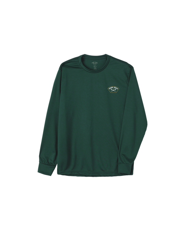 Dark Seas Headmaster III LS Uv T-Shirt FOREST