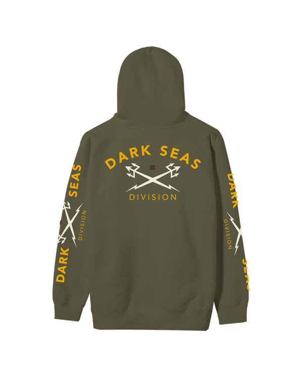 dark seas Headmaster III Zip Hood ARMY