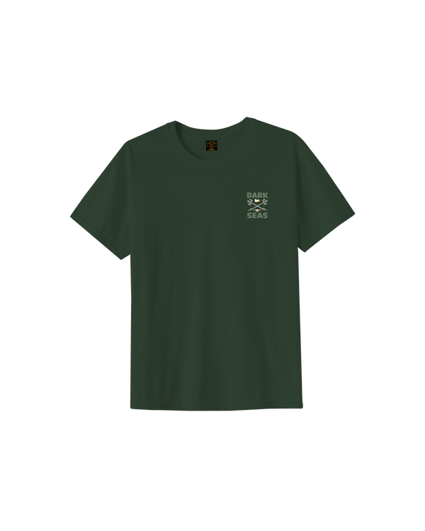 Dark Seas High & Dry Pigment T-Shirt BRONZE GREEN