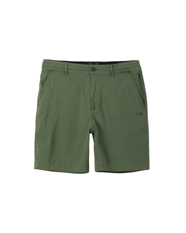 dark seas Hydrochino Short OLIVE