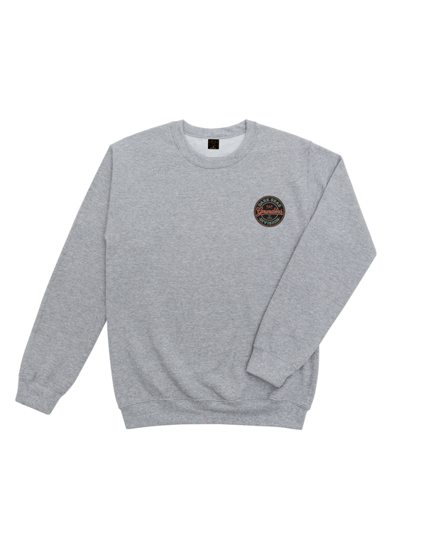 Dark Seas Instinctive Crewneck HEATHER GREY