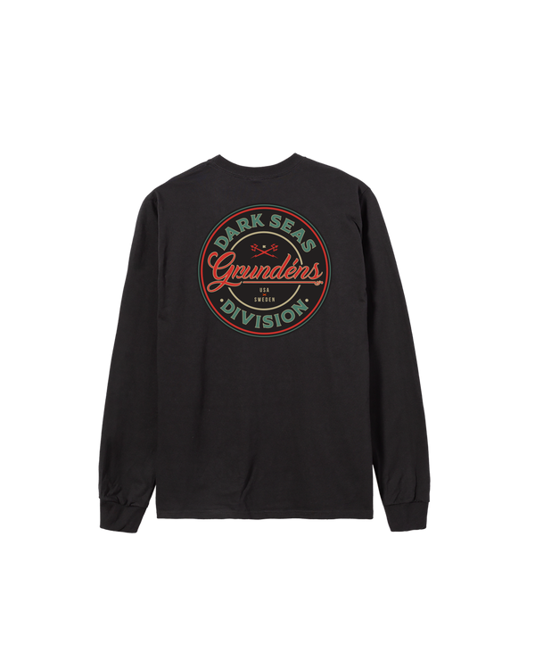 dark seas Instinctive Stock LS T-Shirt BLACK