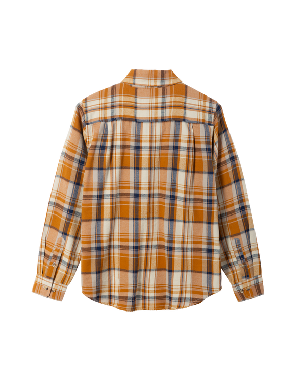 Dark Seas Lowell Shirt BROWN