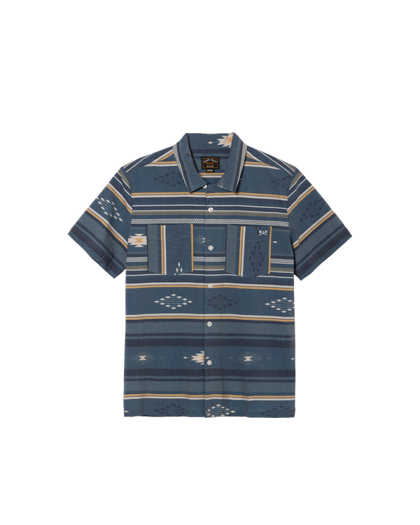 dark seas Macon SS Shirt NAVY