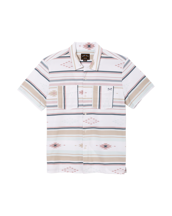 dark seas Macon SS Shirt WHITE