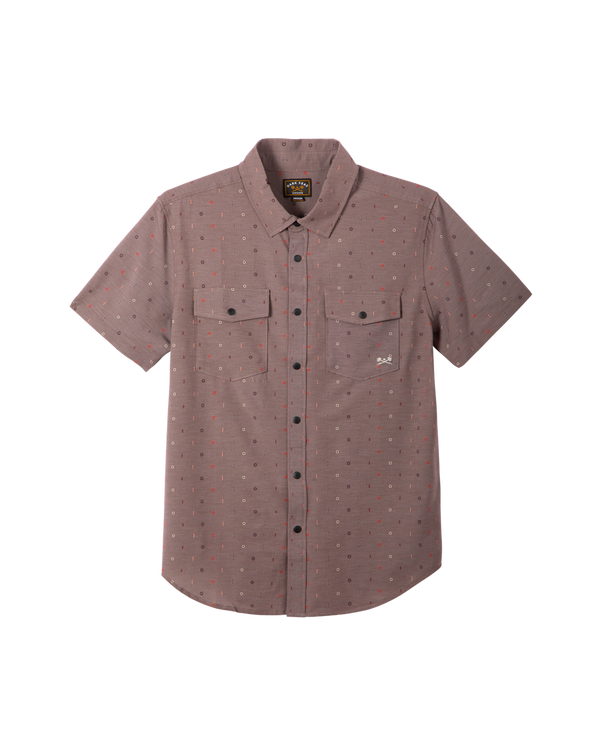 dark seas Madison SS Shirt MAUVE