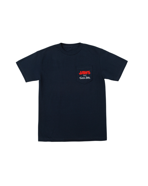 Dark Seas Mouthful Pocket T-Shirt NAVY