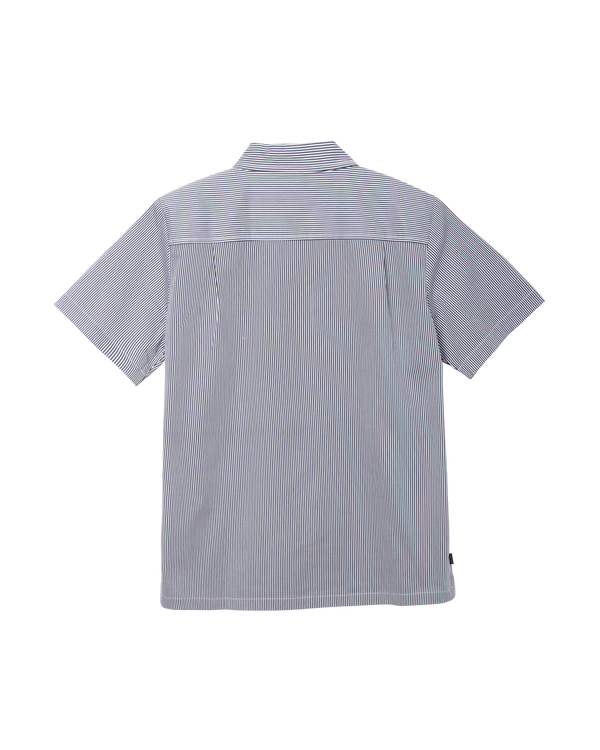 Dark Seas Nelson SS Shirt WHITE/INDIGO