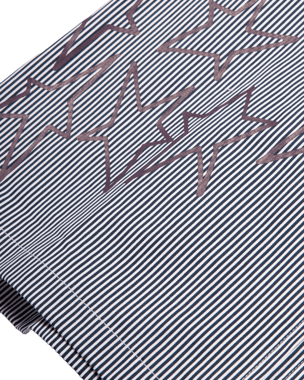 Dark Seas Nelson SS Shirt WHITE/INDIGO