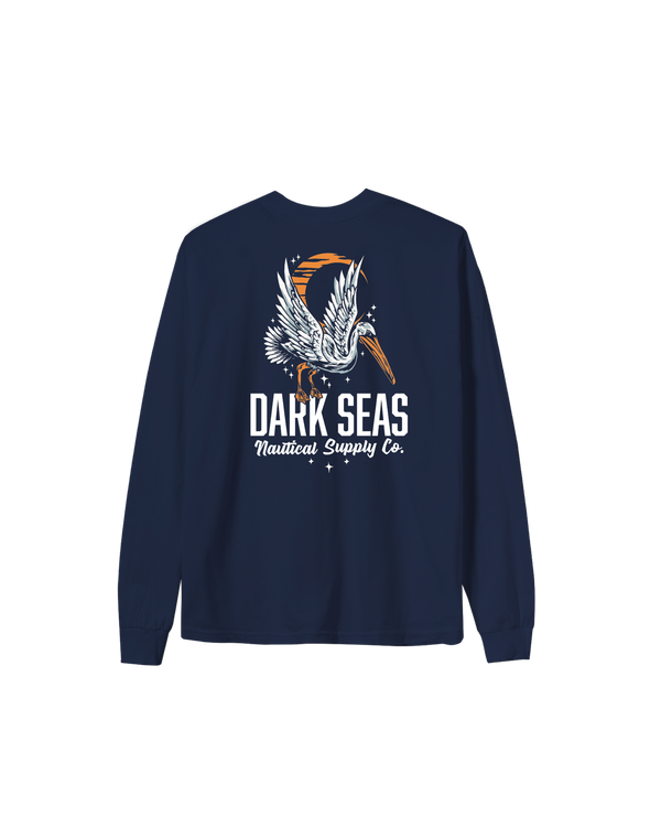 dark seas Nite Flyer LS Stock T-Shirt