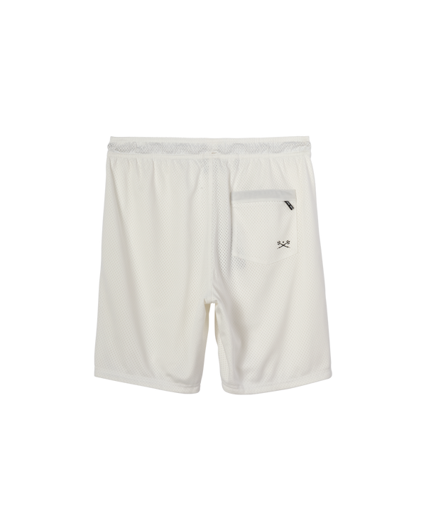 Dark Seas No Sweat Mesh Short WHITE