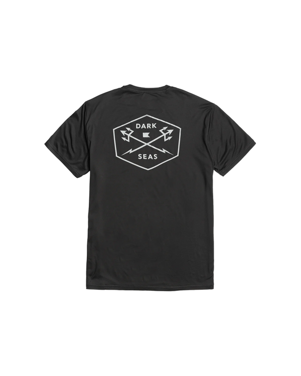 dark seas No Sweat SS Shirt BLACK