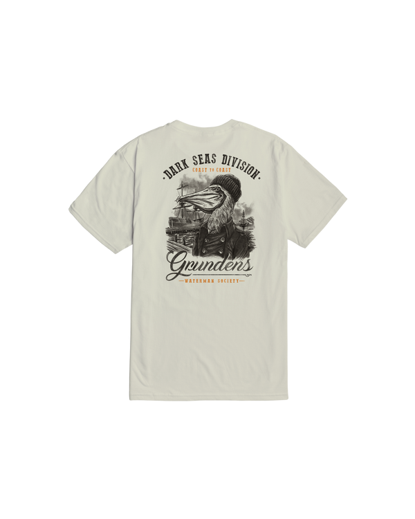dark seas Portsmith Premium T-Shirt CREAM