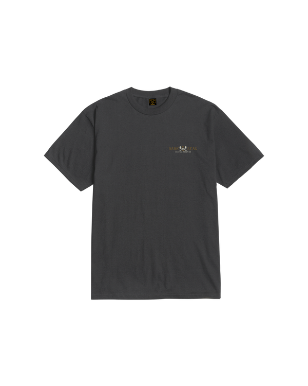 Dark Seas Reinforced Pigment T-Shirt DUSTY BLACK