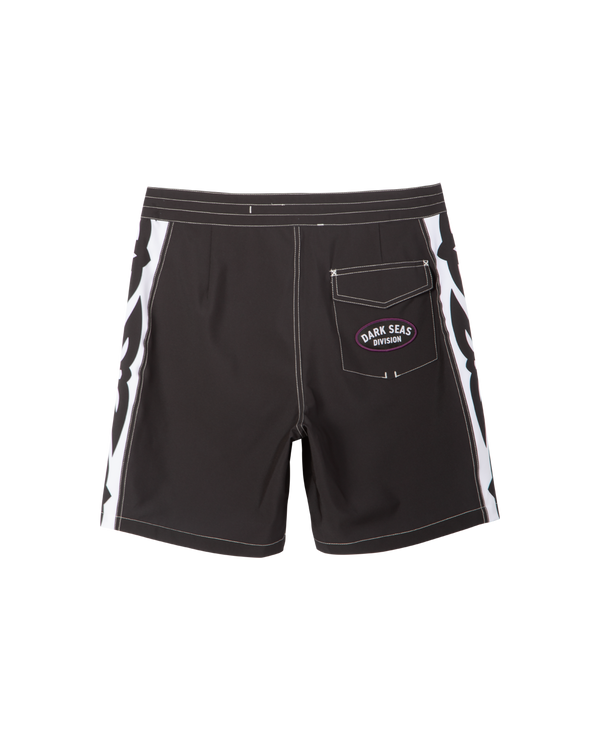 Dark Seas Rincon Boardshort BLACK/WHITE