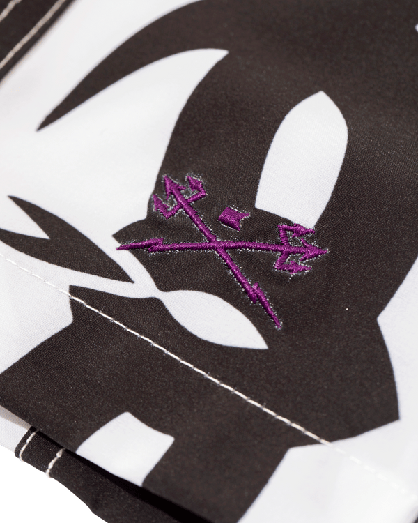 Dark Seas Rincon Boardshort BLACK/WHITE