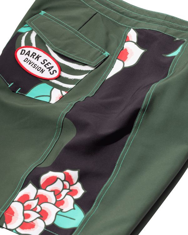 Dark Seas Rincon Boardshort OLIVE