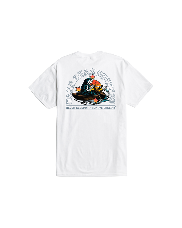 dark seas Rowboat Stock T-Shirt