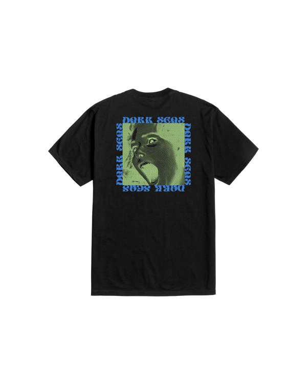 dark seas Screamer Stock T-Shirt BLACK