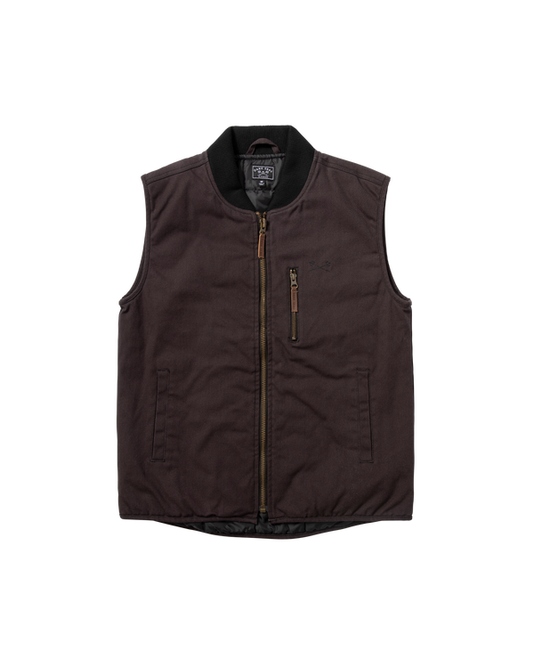 dark seas Seamus Vest BLACK