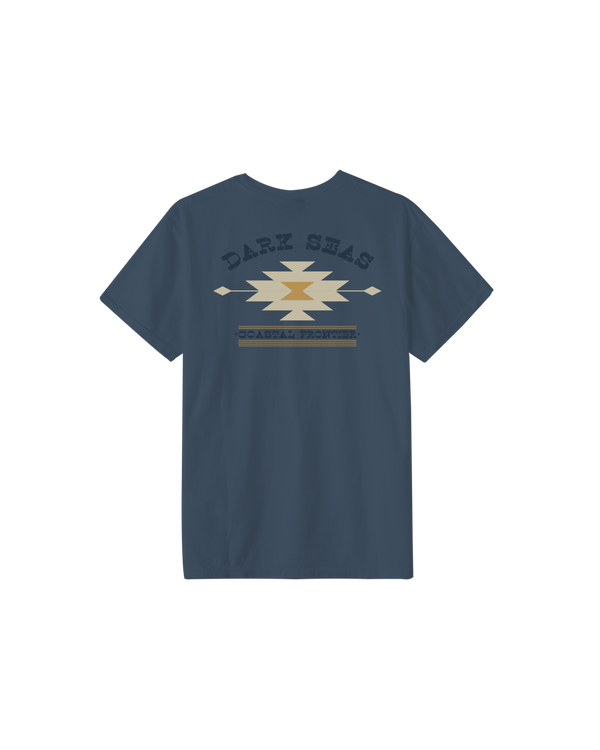 dark seas Serape Pigment T-Shirt TURBULENCE