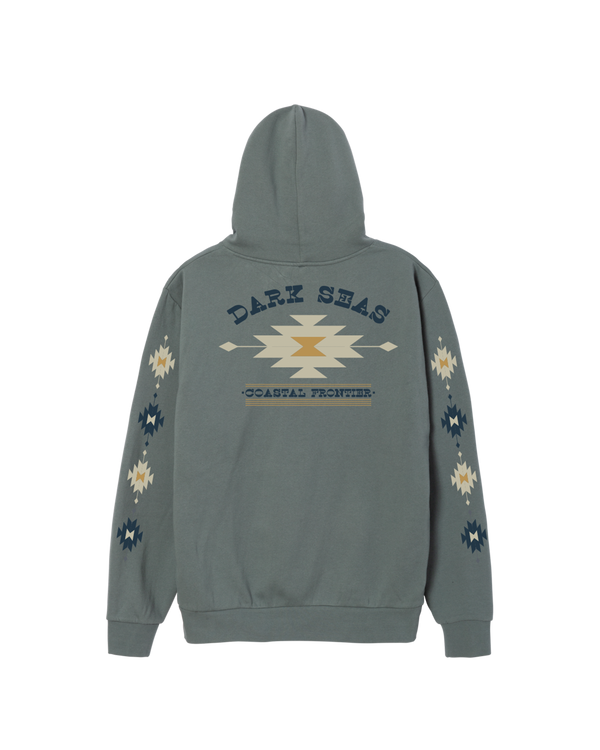 dark seas Serape Pullover BLUE MAGIC