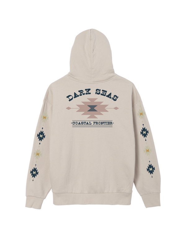 dark seas Serape Pullover IVORY