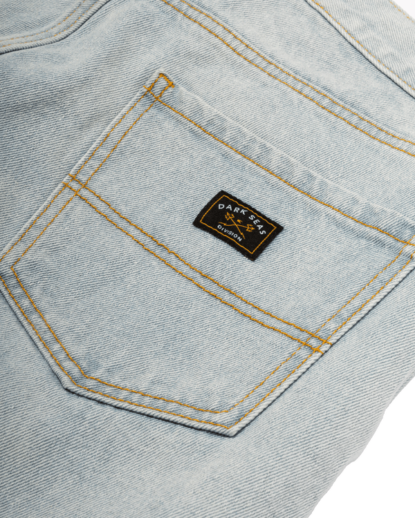 Dark Seas Silverado Short BLEACH WASH