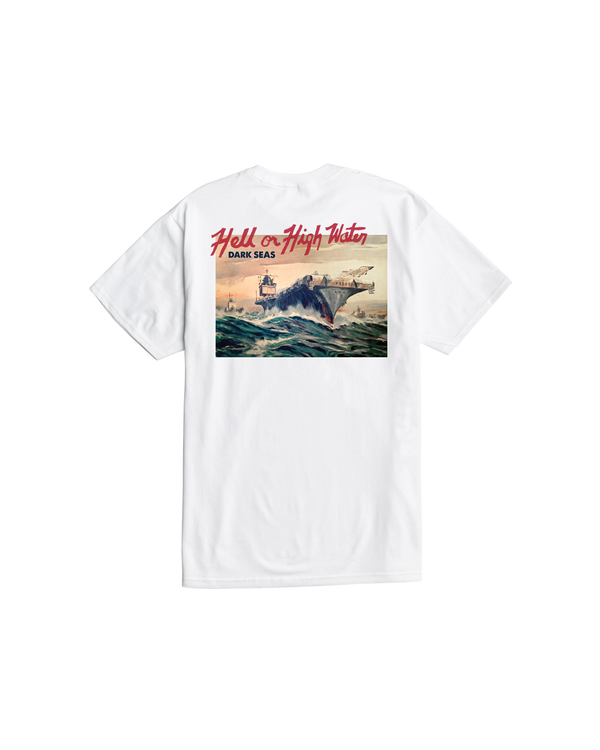 dark seas Strike Mission Stock T-Shirt WHITE