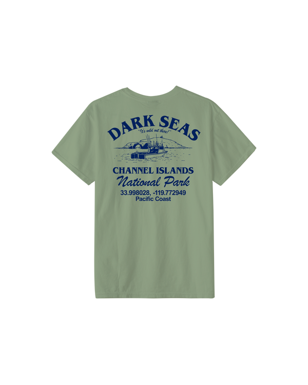 dark seas The Island Pigment T-Shirt TEA