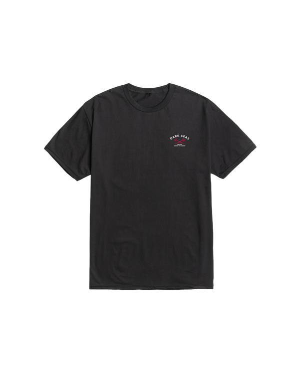 Dark Seas Tridents Flag Premium T-Shirt BLACK