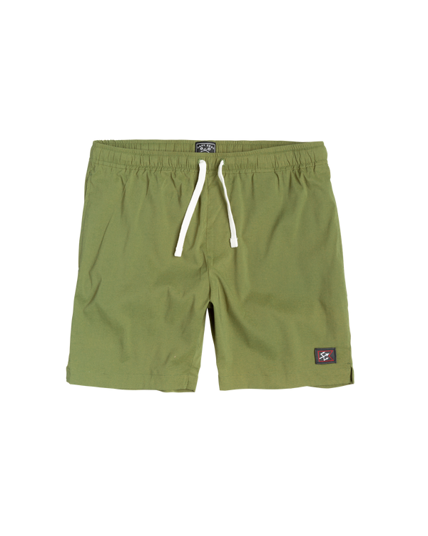 dark seas Warwick Short OLIVE