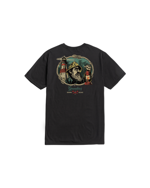 dark seas Watchman Premium T-Shirt BLACK