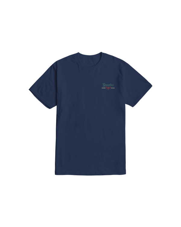 Dark Seas Watchman Premium T-Shirt NAVY