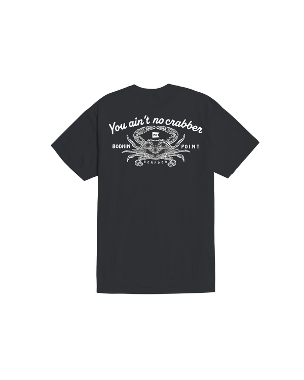 dark seas You Aint No Crabber Stock T-Shirt VINTAGE BLACK
