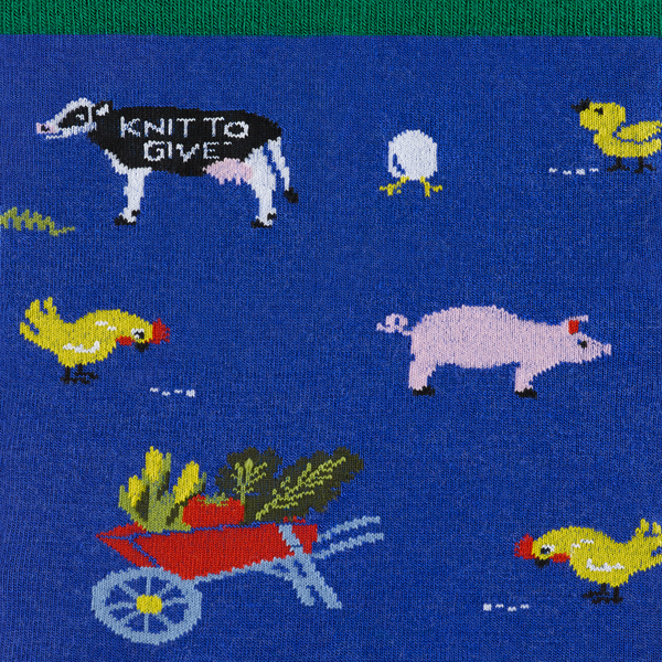 Darn Tough Barnyard Crew Lightweight Lifestyle Sock