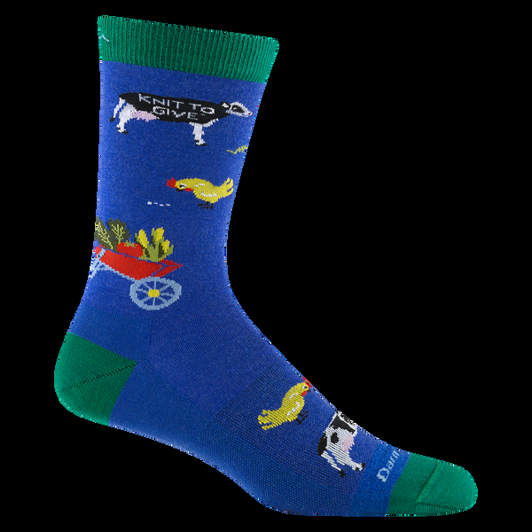 darn tough Barnyard Crew Lightweight Lifestyle Sock